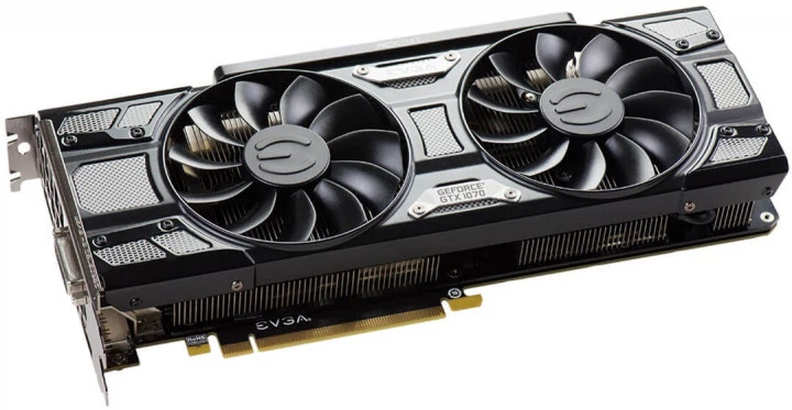 EVGA GeForce GTX 1070 SC GAMING ACX 3.0 Black Edition 8GB (08G-P4