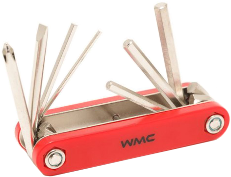 Набір інструментів WMC TOOLS для обслуговування велосипеда 27 предметів + тримач фляги в тубі Чорний (WT-27257B) - Фото 6 Набір інструментів WMC TOOLS для обслуговування велосипеда 27 предметів + тримач фляги в тубі Чорний (WT-27257B) - зображення 6