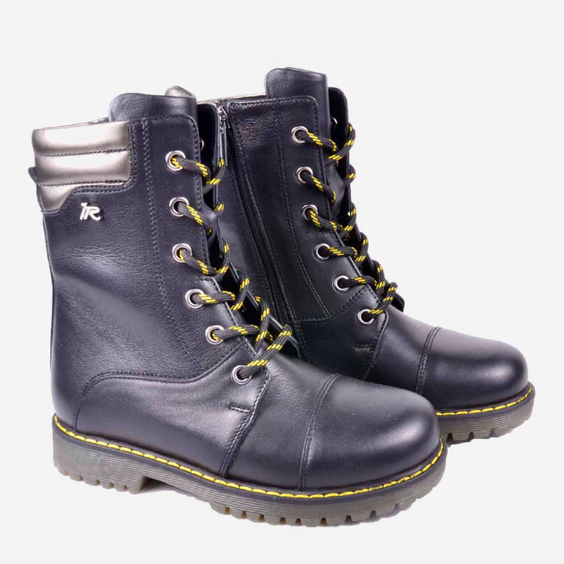 Детские зимние кожаные ботинки для девочки Irbis 470/1_black 31 Черные (ir2373044881) 