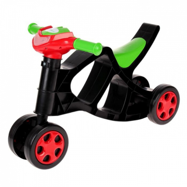 Детский беговел Минибайк 0136/02 черный с красным – фото, відгуки ...