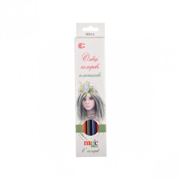 Карандаши для рисования CR555-6 White Night "С", 6 цветов COLOR-IT CR555-6 - изображение 3