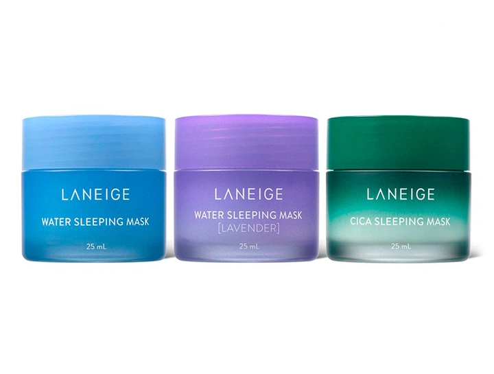 Набор ночных масок для лица Laneige Mini Sleeping Mask Set, 3шт по 25мл