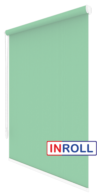 Ролета тканевая INROLL Есо-Mini 52,5х185 см Camila Салатовый A623 - Фото 2 Ролета тканевая INROLL Есо-Mini 52,5х185 см Camila Салатовый A623 - изображение 2