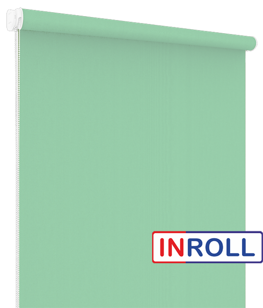 Ролета тканевая INROLL Есо-Mini 52,5х185 см Camila Салатовый A623 - Фото 3 Ролета тканевая INROLL Есо-Mini 52,5х185 см Camila Салатовый A623 - изображение 3