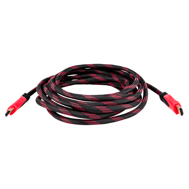 Кабель видео LogicPower HDMI-HDMI 4.5м, Ver 1.4 for 3D, доп. оплетка (2768) - Фото 1 Кабель видео LogicPower HDMI-HDMI 4.5м, Ver 1.4 for 3D, доп. оплетка (2768) - изображение 1