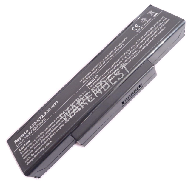 Аккумулятор батарея для ASUS асус X72 X72SR X72DY X72jr X72D X72J ...