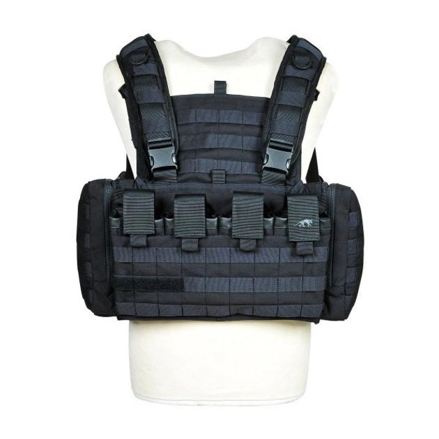 Разгрузочный жилет Tasmanian Tiger Chest Rig MK II Black - зображення 2