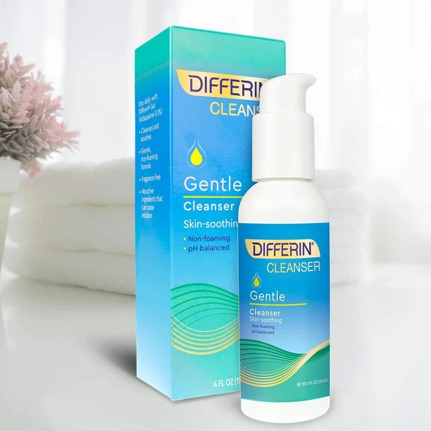 Пінка для проблемної та чутливої шкіри Differin Gentle Cleanser 118 мл - зображення 4