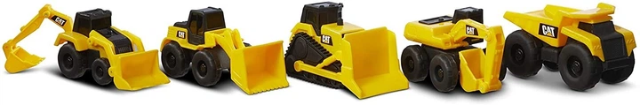 Набір машинок CAT Construction Little Machines Міні-техніка 5 шт (82150) - зображення 7