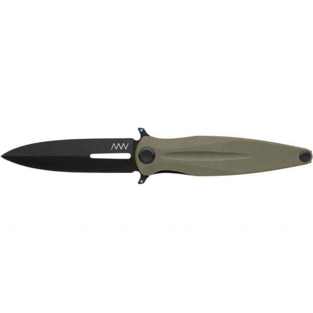 Нож Acta Non Verba Z400 Sleipner Liner Lock DCL/Olive (ANVZ400-008) - зображення 1