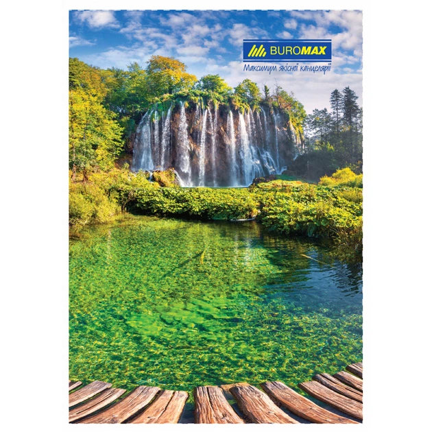 Канцелярская книга Buromax А4, 96 л., Клетка, твердая ламинированная обложка (BM.2430) - Фото 5 Канцелярская книга Buromax А4, 96 л., Клетка, твердая ламинированная обложка (BM.2430) - зображення 5