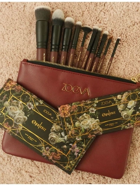 Подарунковий набір ZOEVA Opulence Collection — 2 палетки + набір пензлів - зображення 5