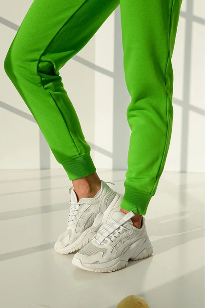Жіночий спортивний костюм ONIOS Classic Tracksuit Зелений L 9320 - зображення 6