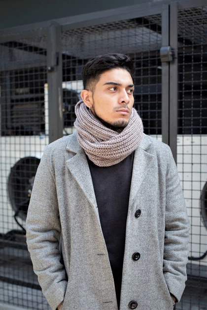 Шарф Хомут Without Scarf Brown - Фото 1 Шарф Хомут Without Scarf Brown - изображение 1
