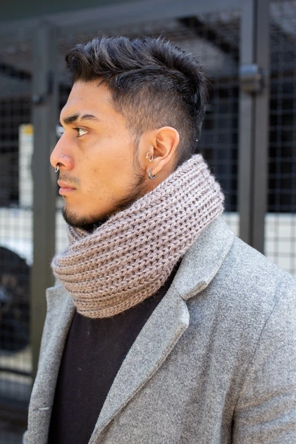 Шарф Хомут Without Scarf Brown - Фото 2 Шарф Хомут Without Scarf Brown - изображение 2