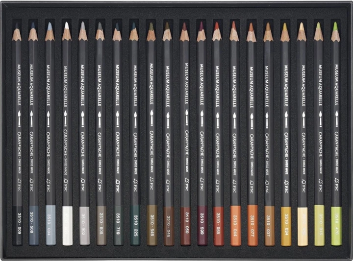 未開封 Caran d'Ache MUSEUM AQUARELLE 40色 ミュージアムアクアレル
