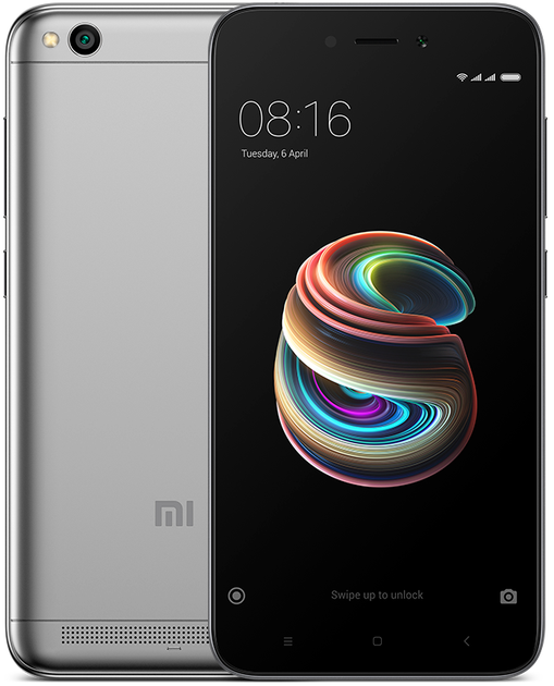 Смартфон Xiaomi Redmi 5A 2/16Gb Grey - Фото 1 Смартфон Xiaomi Redmi 5A 2/16Gb Grey - изображение 1