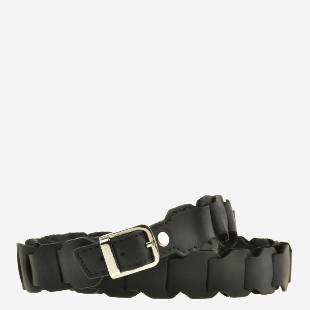 Ремень женский из натуральной кожи BlankNote BN-BELT-1-g-kr 90 см Черный - Фото 2 Ремень женский из натуральной кожи BlankNote BN-BELT-1-g-kr 90 см Черный - изображение 2