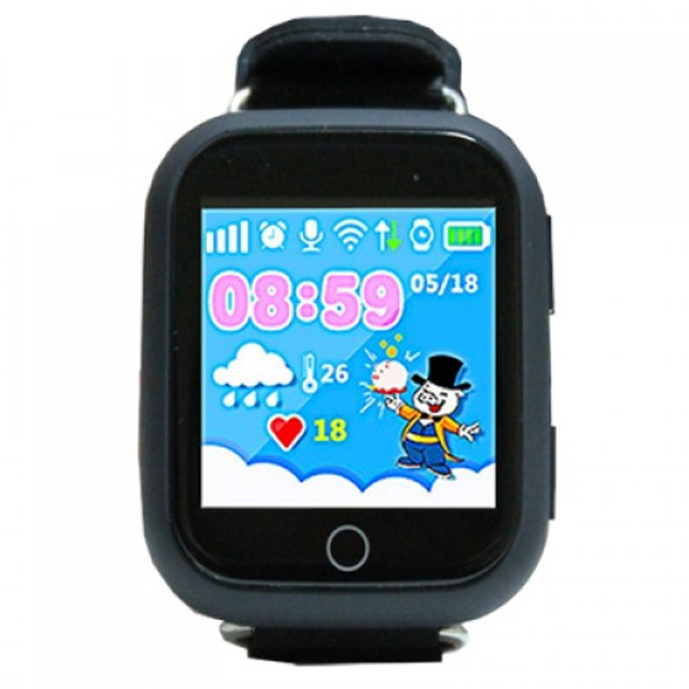 Детские умные смарт часы Smart Baby Watch Q100s с GPS трекером black - Фото 4 Детские умные смарт часы Smart Baby Watch Q100s с GPS трекером black - изображение 4