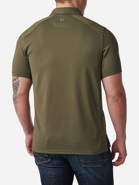 Поло тактическое 5.11 Tactical Рaramount Short Sleeve Polo 41221-186 M Ranger Green (2000980515202) - изображение 2