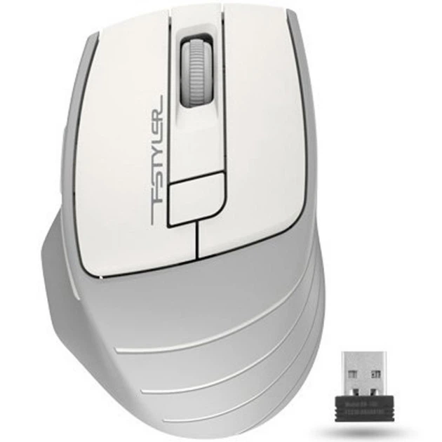 Мишка A4Tech FG30 White - зображення 2
