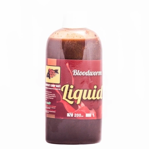 Ліквід CCBaits Liquid Foods Bloodworm 200ml (CCB001593) - Фото 1 Ліквід CCBaits Liquid Foods Bloodworm 200ml (CCB001593) - зображення 1