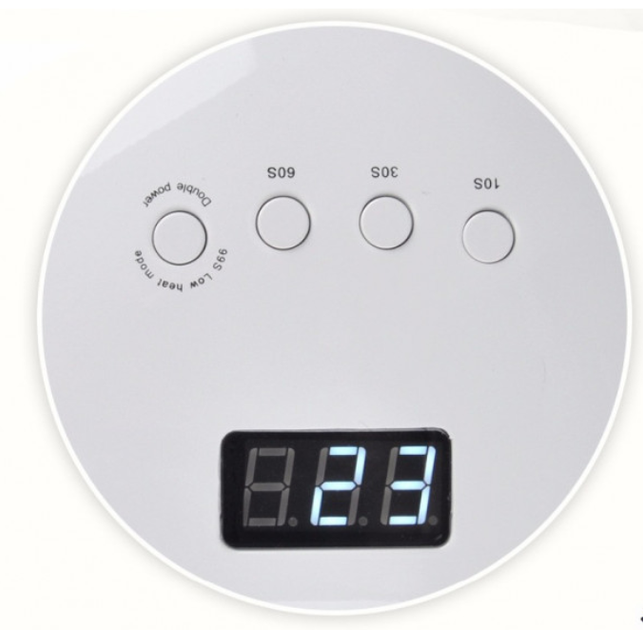Лампа для ногтей SUN-X Professional UV/LED 2 в 1 на 72W для сушки гель-лака, геля, объемная, на две руки - изображение 5