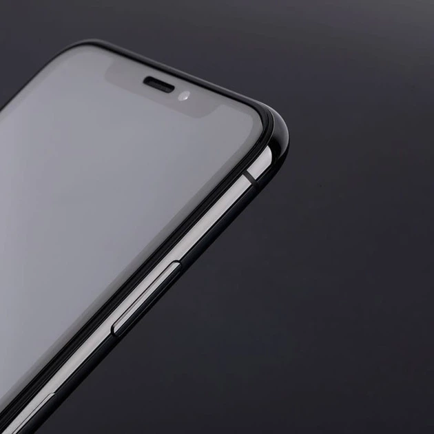 Защитное стекло TOPK для Apple iPhone XS Full Glue с рамкой Black - изображение 3