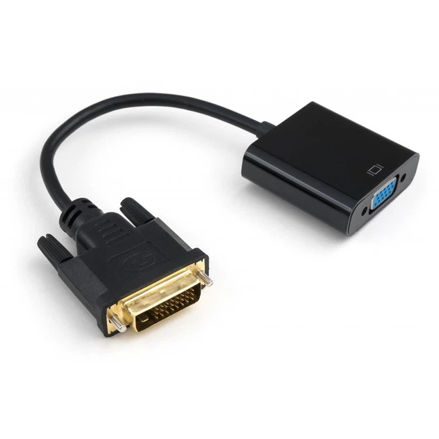 Перехідник DVI 24+1 M to VGA F 1080p Vinga (VCPDVI241VGA) - зображення 3
