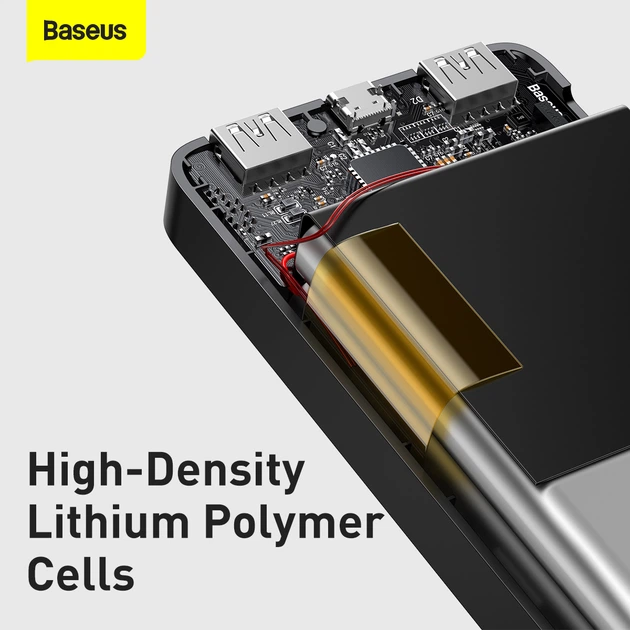 УМБ Baseus Bipow 30000 mAh 15W Black ​(PPDML-K01/PPBD050201) - изображение 12