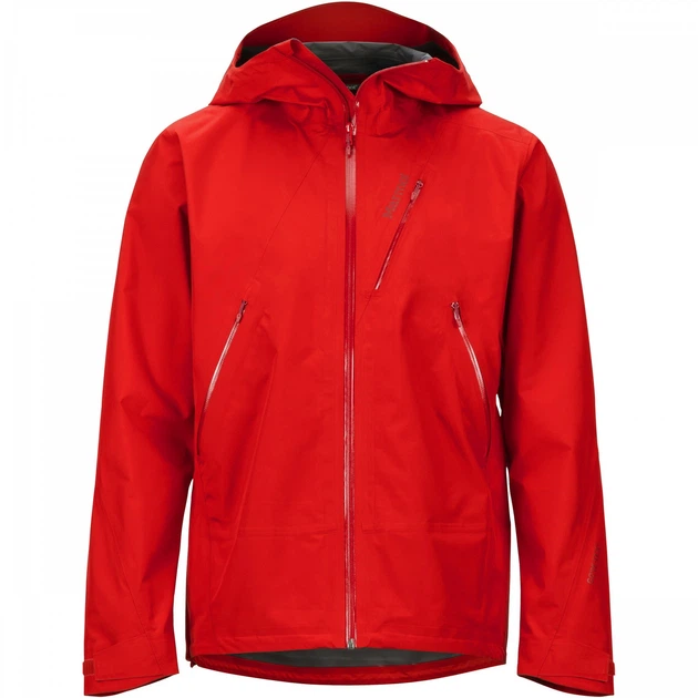 Штормовка Marmot Knife Edge GORE-TEX (размер Medium, цвет Victory Red) - изображение 2