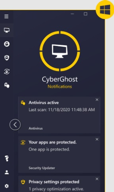 Подписка CyberGhost VPN PREMIUM (Эл. ключ к аккаунту) - изображение 2
