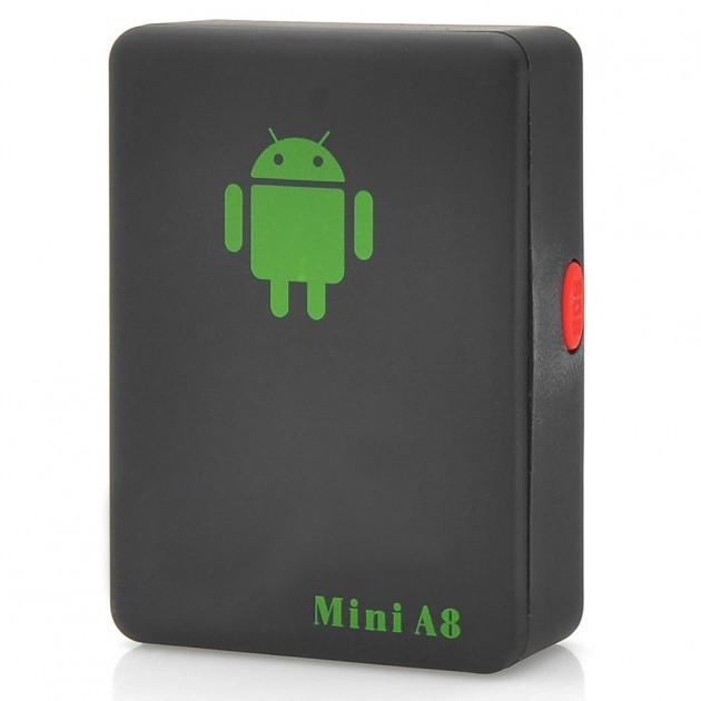 Мини GPS трекер через SIM карту А8 со встроенным микрофоном Black ...
