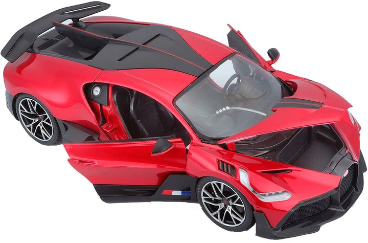 Автомодель Bburago Bugatti Divo Червона 1:18 (4893993002641) - зображення 4