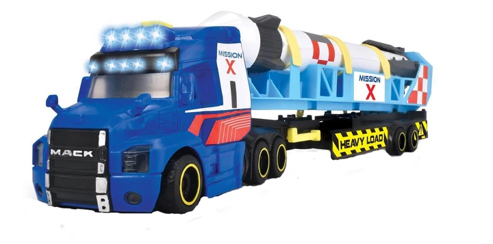 Вантажівка Dickie Toys "Космічна місія" з причепом, зі звуком і світловими ефектами 41 см (SBA203747010) - Фото 6 Вантажівка Dickie Toys "Космічна місія" з причепом, зі звуком і світловими ефектами 41 см (SBA203747010) - зображення 6
