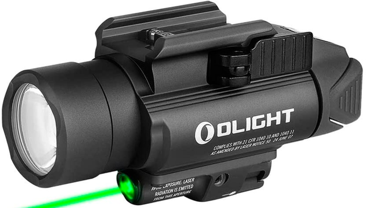 Фонарь тактический Olight Baldr Pro ЛЦУ зеленый лазер Черный (23703147) - изображение 1