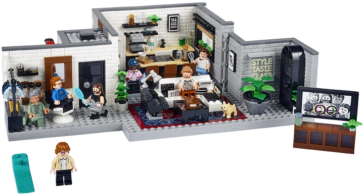 Zestaw klocków LEGO Creator Expert Queer Eye - Mieszkanie Fab Five 974 elementy (10291) - obraz 2