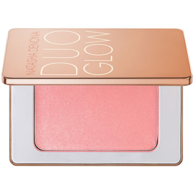 Рум'яна з ефектом сяйва Natasha Denona Duo Glow Shimmer In Powder 02 Rayo 10 г (7290106803619) - зображення 6