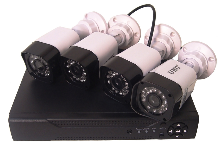 Комплект DVR регистратор 4-канальный и 4 камеры DVR CAD D001 KIT MHz. 49250 - изображение 1