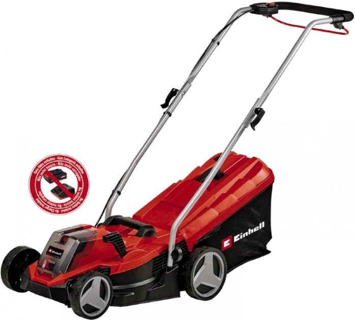 Аккумуляторная газонокосилка Einhell GE-CM 18/33 Li-Solo (3413266) - изображение 2