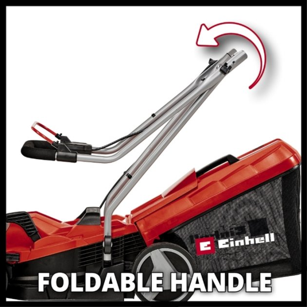 Аккумуляторная газонокосилка Einhell GE-CM 18/33 Li-Solo (3413266) - изображение 6
