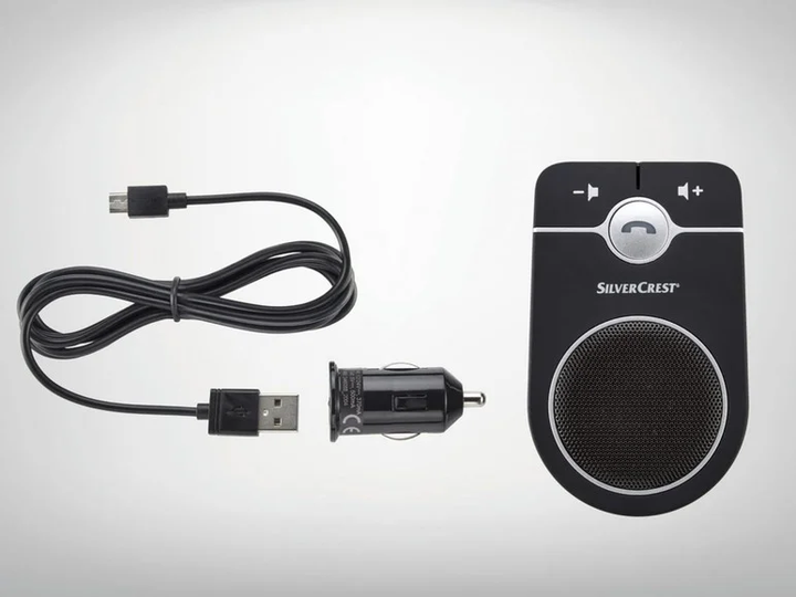 Система гучного зв'язку SilverCrest Bluetooth SBTF 10 F2 SilverCrest чорний L2-10119 - Фото 3 Система гучного зв'язку SilverCrest Bluetooth SBTF 10 F2 SilverCrest чорний L2-10119 - зображення 3