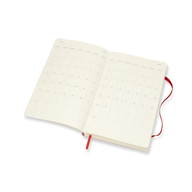 Щоденник Moleskine 2020 середній / Червоний М’який (8058647628806) - изображение 4