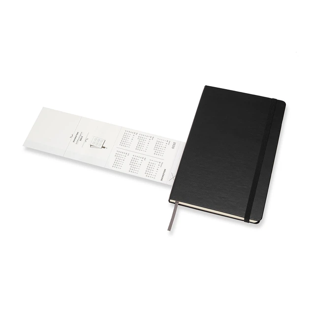 Щотижневик Moleskine Горизонтальний 2020 середній / Чорний (8058647629278) - Фото 2 Щотижневик Moleskine Горизонтальний 2020 середній / Чорний (8058647629278) - изображение 2