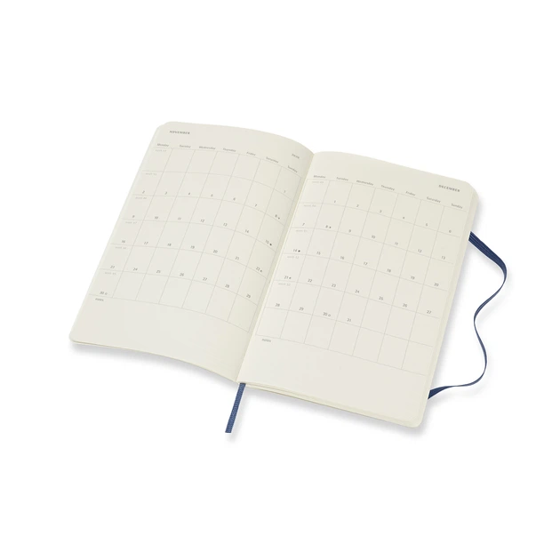Щотижневик Moleskine 2020 середній / Сапфір М’який (8058647629223) - Фото 4 Щотижневик Moleskine 2020 середній / Сапфір М’який (8058647629223) - изображение 4