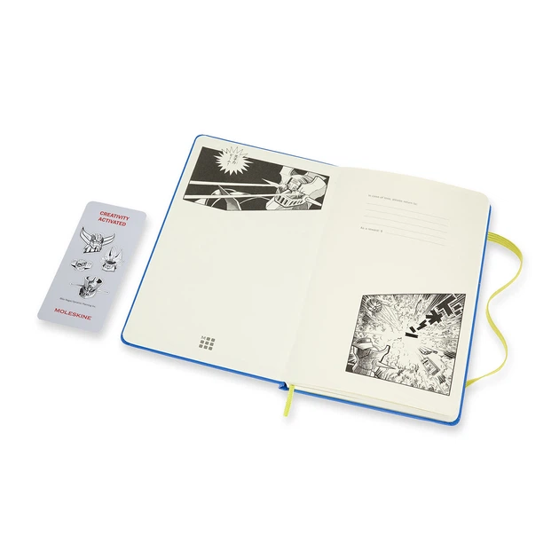 Записник Moleskine Gō Nagai Super Robot середній / Лінійка Синій (8056420853728) - зображення 3