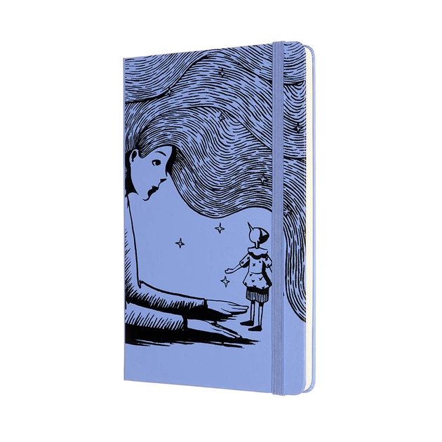 Записник Moleskine Pinocchio середній / Нелінований Блакитний (8056420853667) - Фото 2 Записник Moleskine Pinocchio середній / Нелінований Блакитний (8056420853667) - зображення 2