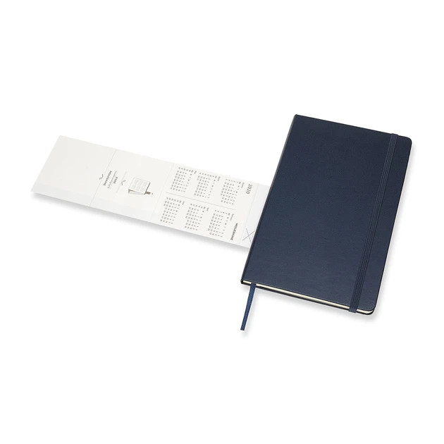 Щотижневик Moleskine 2019-2020 середній Сапфір (8058647629476) - изображение 2