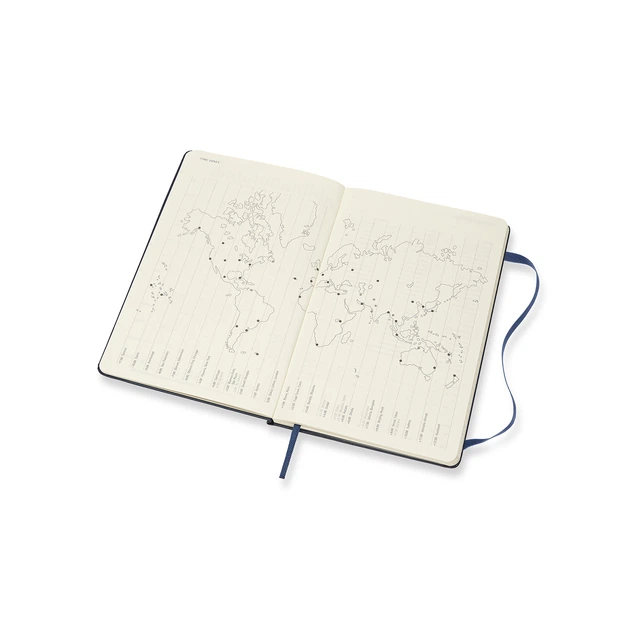 Щотижневик Moleskine 2019-2020 середній Сапфір (8058647629476) - изображение 5