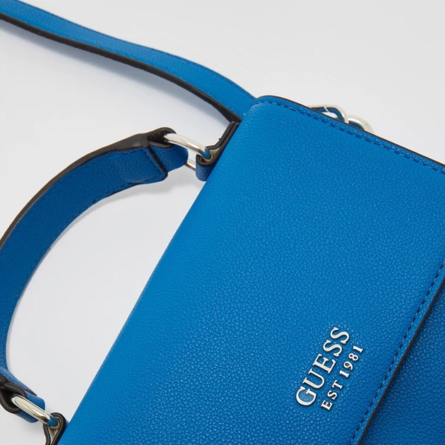 Сумка женская Guess Little Paris Mini 2087 Синяя (H2000029672491) - Фото 4 Сумка женская Guess Little Paris Mini 2087 Синяя (H2000029672491) - изображение 4